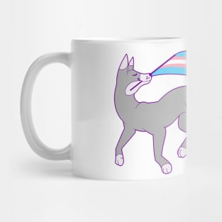 Trans Pride Fox Mug